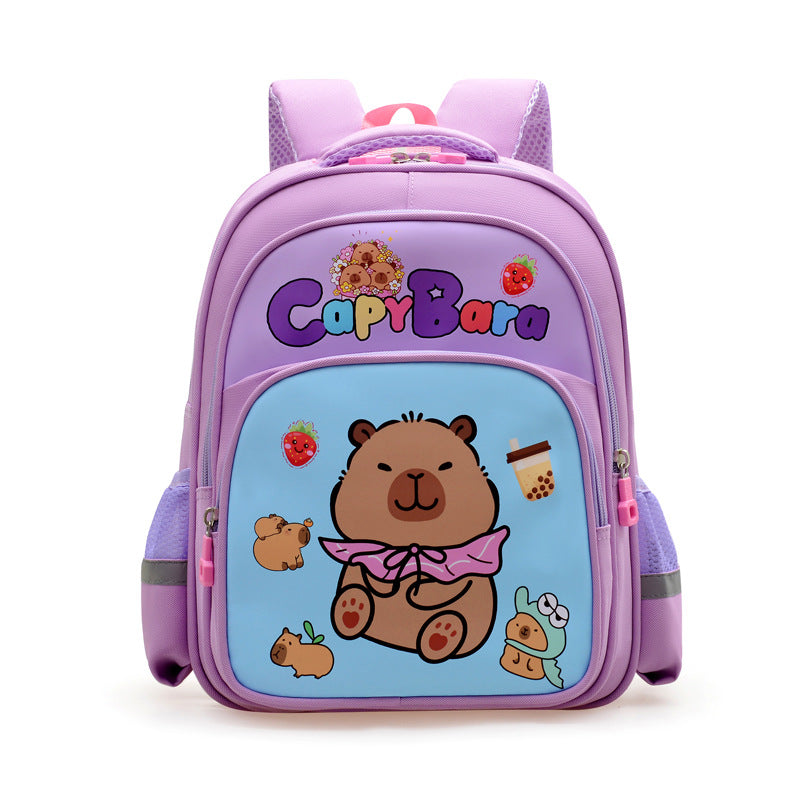 New Children's School Bag Cartoon Capabala School Bag