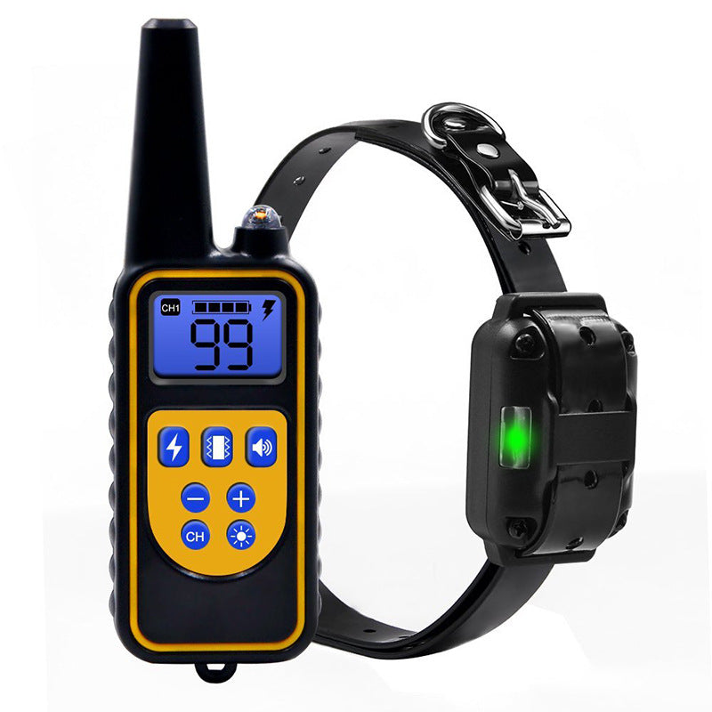 Remote Control Dog Training Collar – (Rechargeable, Waterproof with Beep & Vibration)