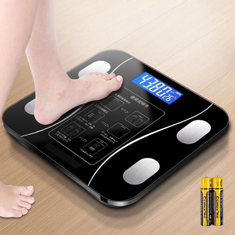 USB Rechargeable Smart Body Fat Scale – Digital Weight Scale for Health & Fitness | Accurate BMI & Body Composition Analyzer