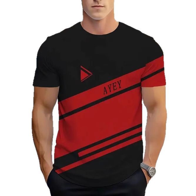 Men’s Minimalist Crew‑Neck Casual Short‑Sleeve Shirt – Soft, Lightweight Everyday Fashion Tee