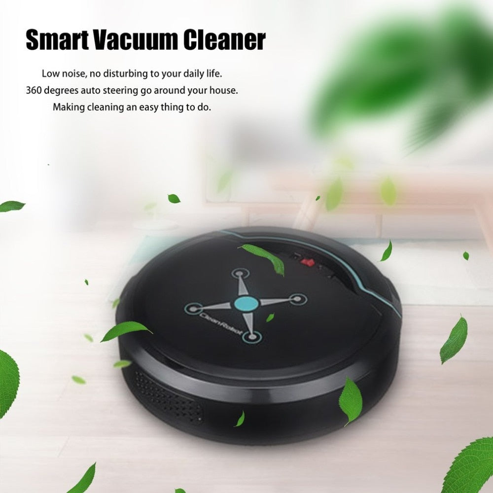 Smart Robot Vacuum Cleaner – Automatic Self-Navigating Floor Cleaning Robot