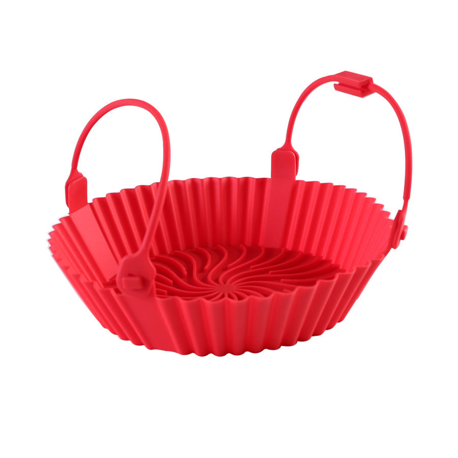 Silicone Air Fryer Accessories Tray – Non‑Stick Heat‑Resistant Baking Tools for Frying, Roasting & Easy Cleanup