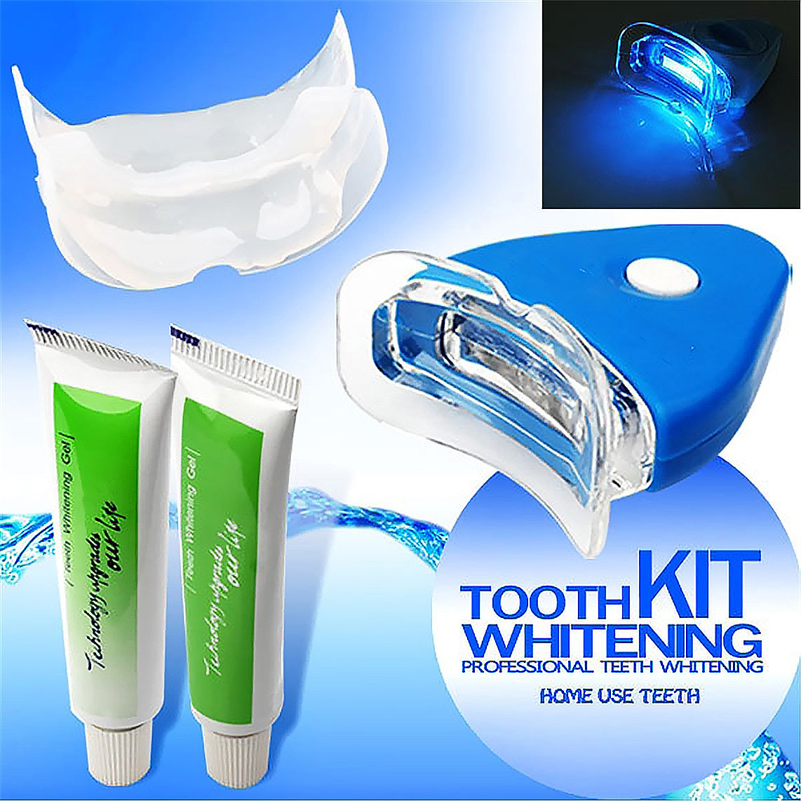 Teeth Whitening Gel with LED – Oral Dental Bleaching Whitener