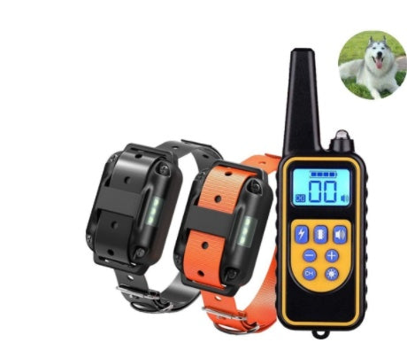 Remote Control Dog Training Collar – (Rechargeable, Waterproof with Beep & Vibration)