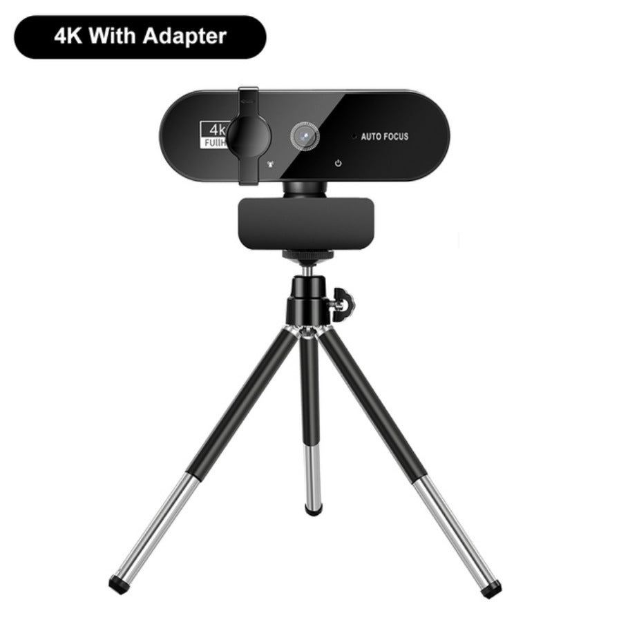 USB Compatible Webcam with Adjustable Stand