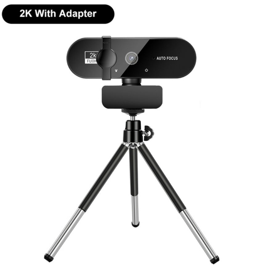 USB Compatible Webcam with Adjustable Stand