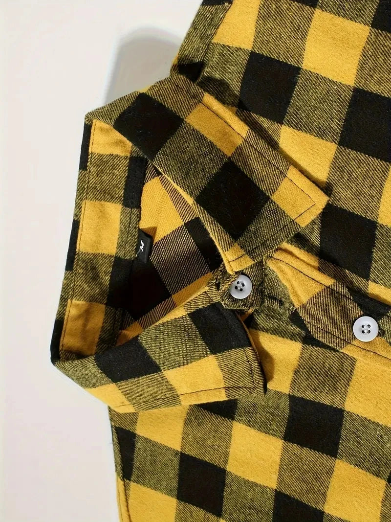 Men’s Classic Plaid Flannel Shirt