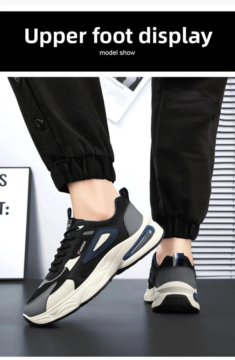 2025 Men’s Trendy Outdoor Wear-Resistant Sneakers