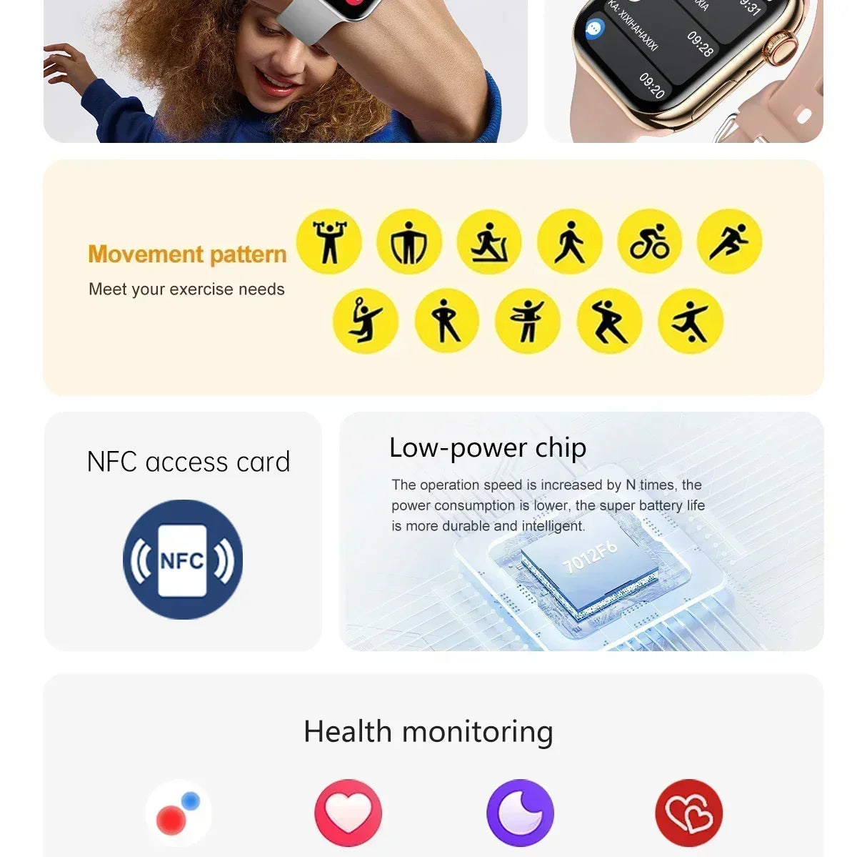 DT X New GPS Smart Watch 10