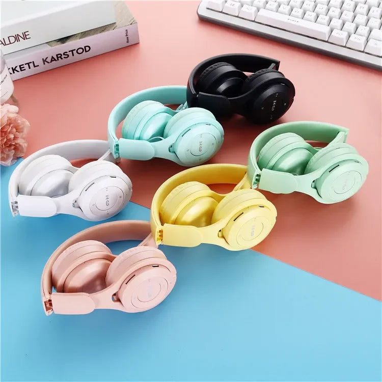 Y08 Macaron Wireless Bluetooth Headphone