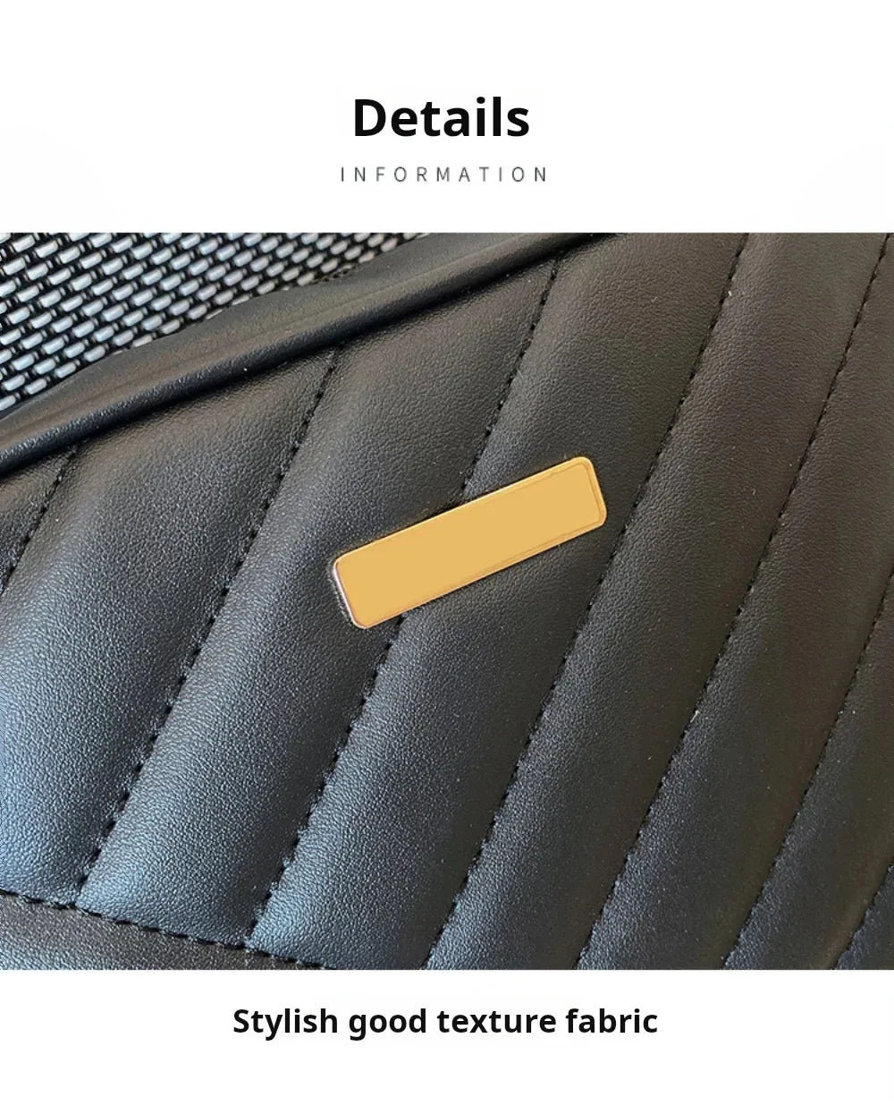 High quality women's PU rolling strip camera bag