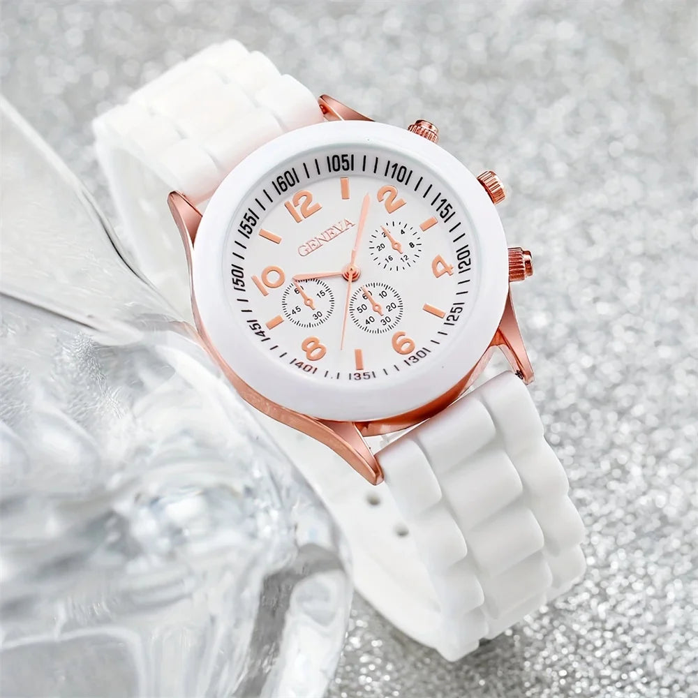 2Pcs Luxury Couple Watch Set
