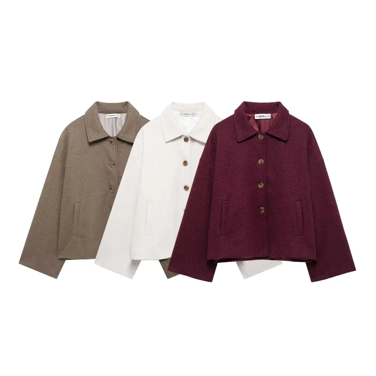 Women’s Jackets & Coats Autumn 2025 – Chic Loose Long-Sleeve Warm Outerwear | Elegant Street Fashion Joker Coat