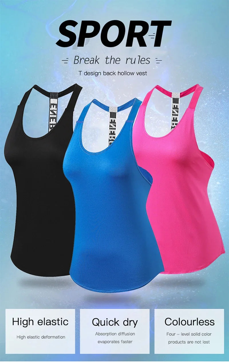 Women’s Backless Gym & Yoga Top