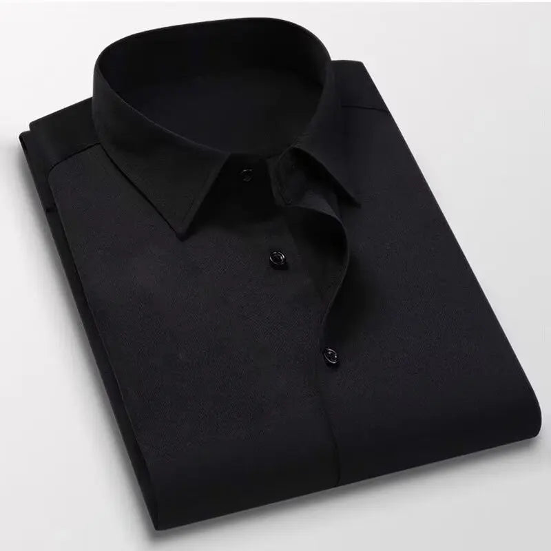 Men’s Long Sleeve Blue Slim Fit Shirt
