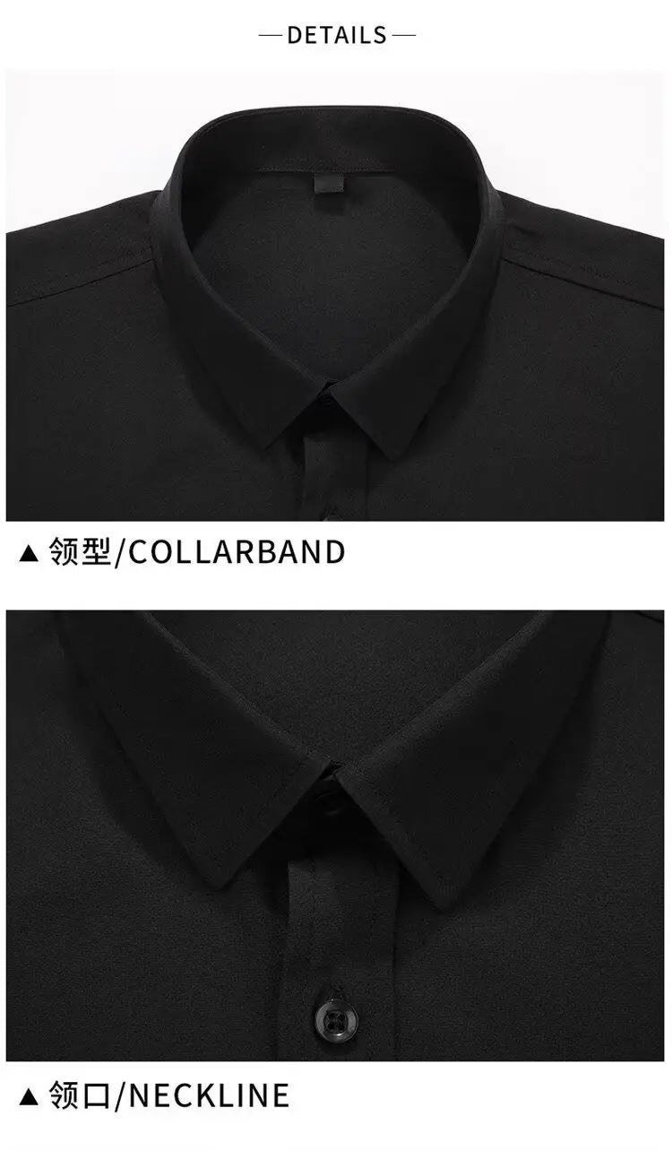 Men’s Long Sleeve Blue Slim Fit Shirt