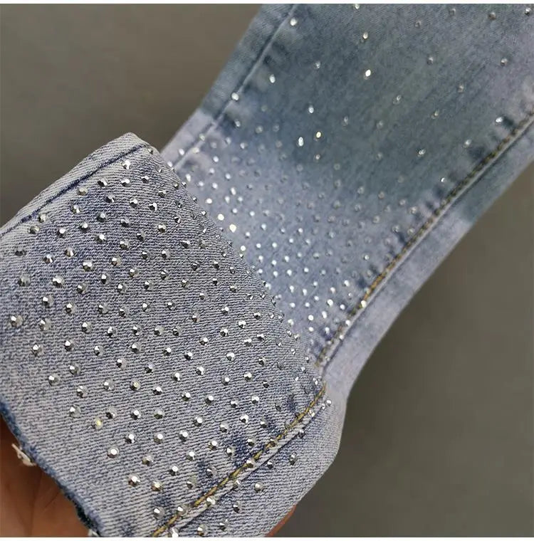 Women’s 2025 Elastic Casual Denim Jeans