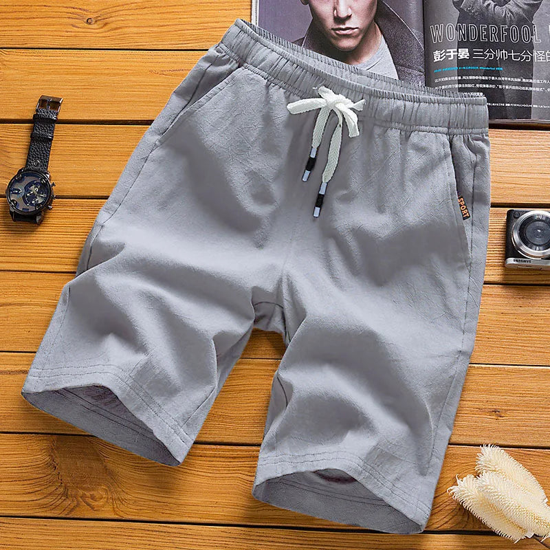 Men’s Casual Straight Shorts – Summer Running and Beach Wear