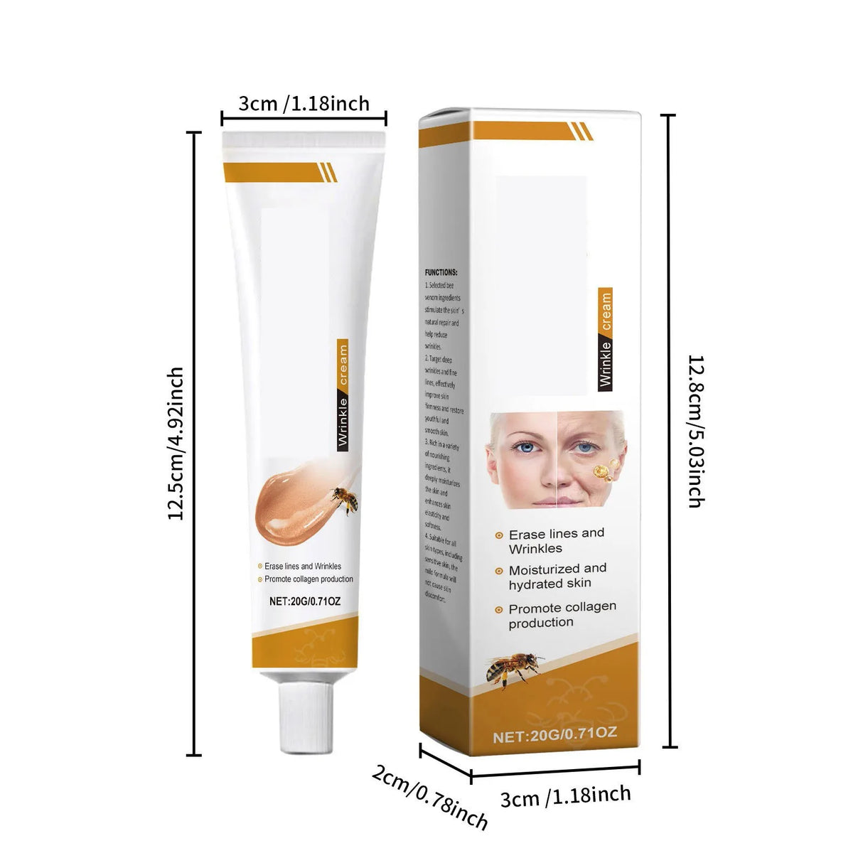 Facial Soft Skin Care Cream 20g | Hydrating & Nourishing Moisturizer