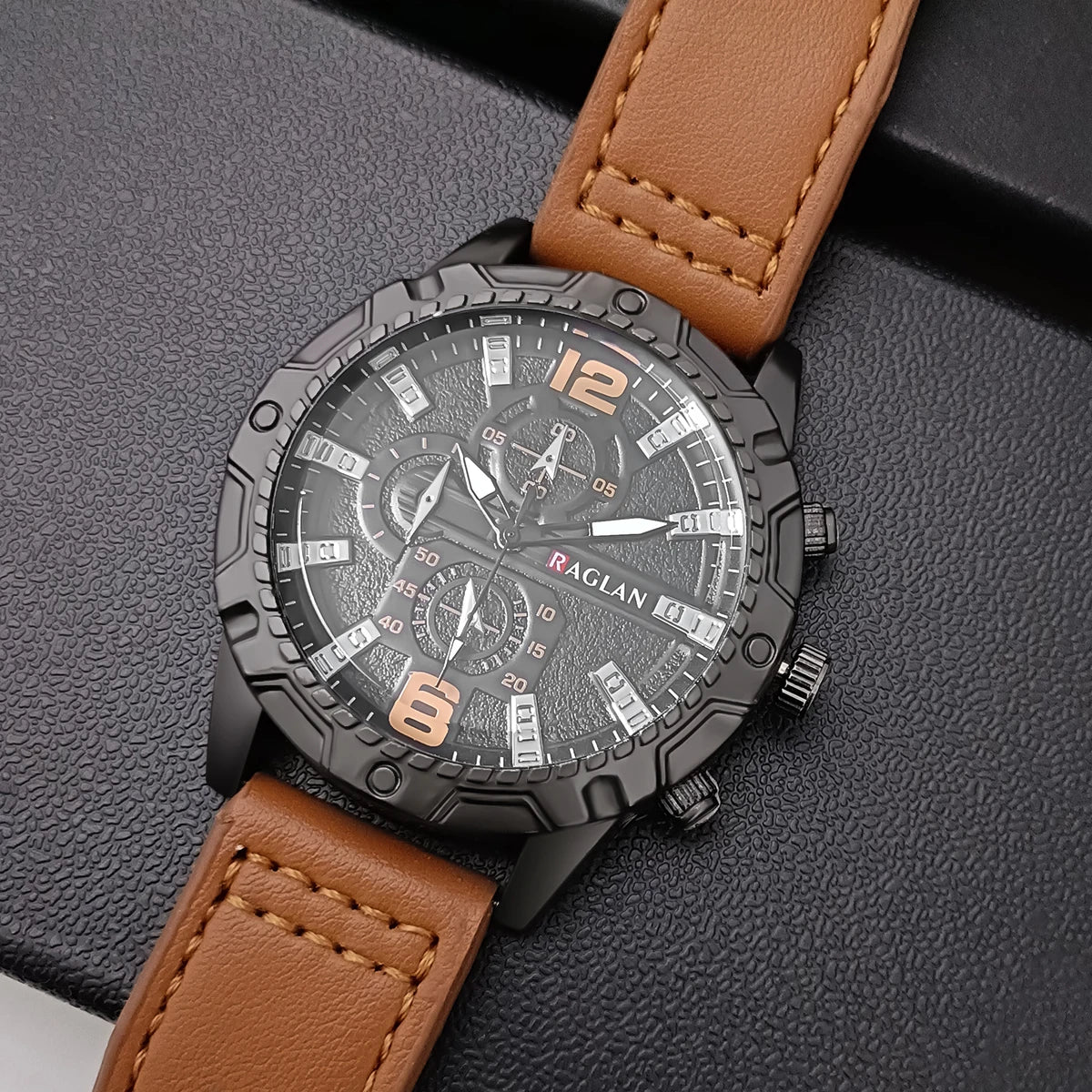 Top Brand Men’s Fashion Watch – Leather Strap Analog Wristwatch | Luxury Casual Clock Gift for Men