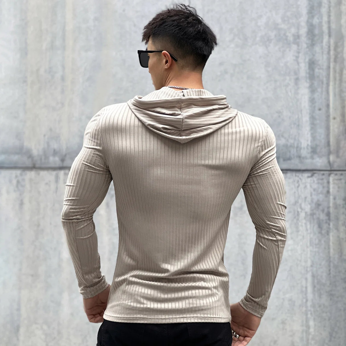 Men’s Long Sleeve Skinny Gym T-Shirt
