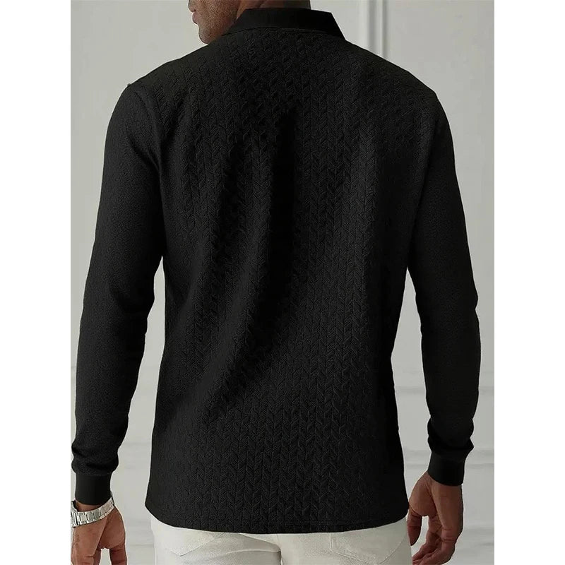 Men’s Long Sleeve Polo Shirt
