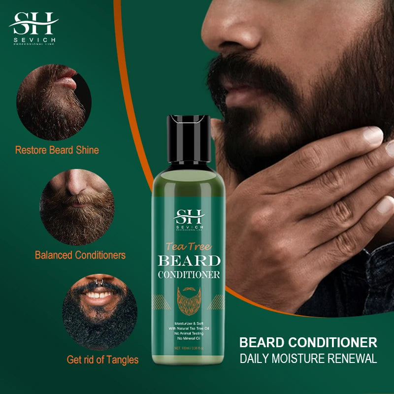 Men’s Beard Grooming Kit – Growth Oil, Conditioner and Enhancer
