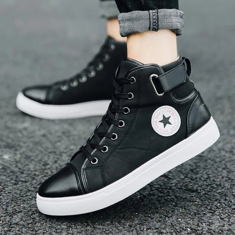 Men’s High Top Luxury Casual Sneakers