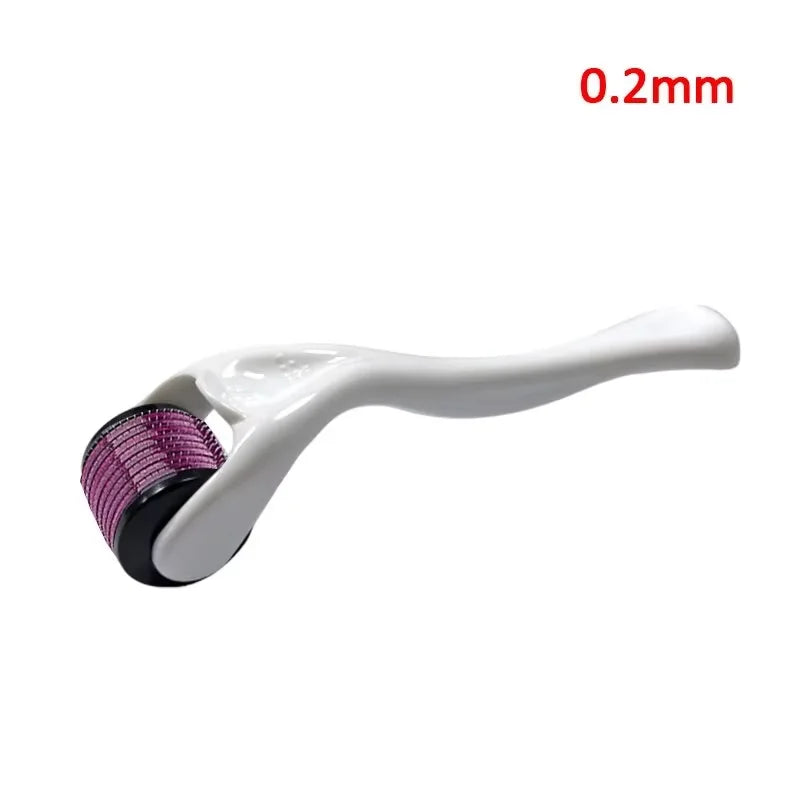 0.2–0.3mm Derma Roller – Microneedle Tool for Facial Skin & Beard Growth