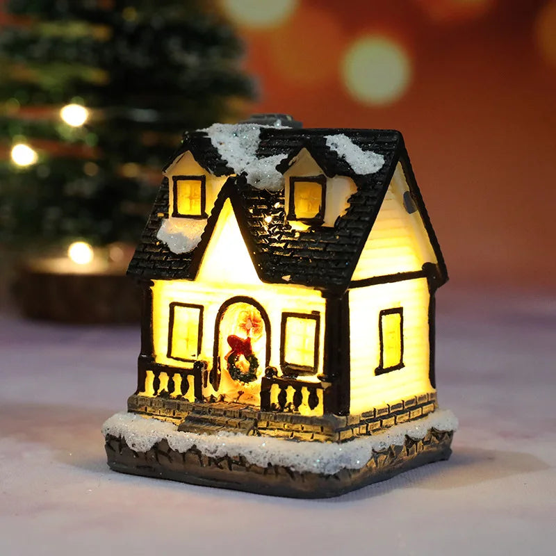 Christmas LED Night Lights – Luminous Micro Landscape House | Creative Children’s Gift & New Year Holiday Ornament