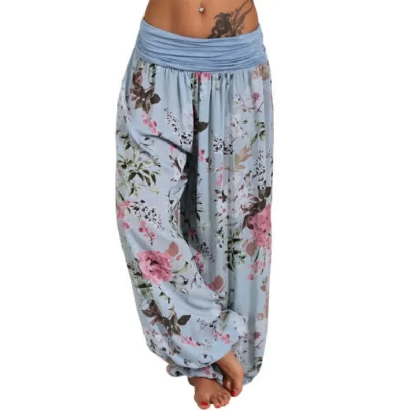 Fashion Print Comfort Loose Pants for Women