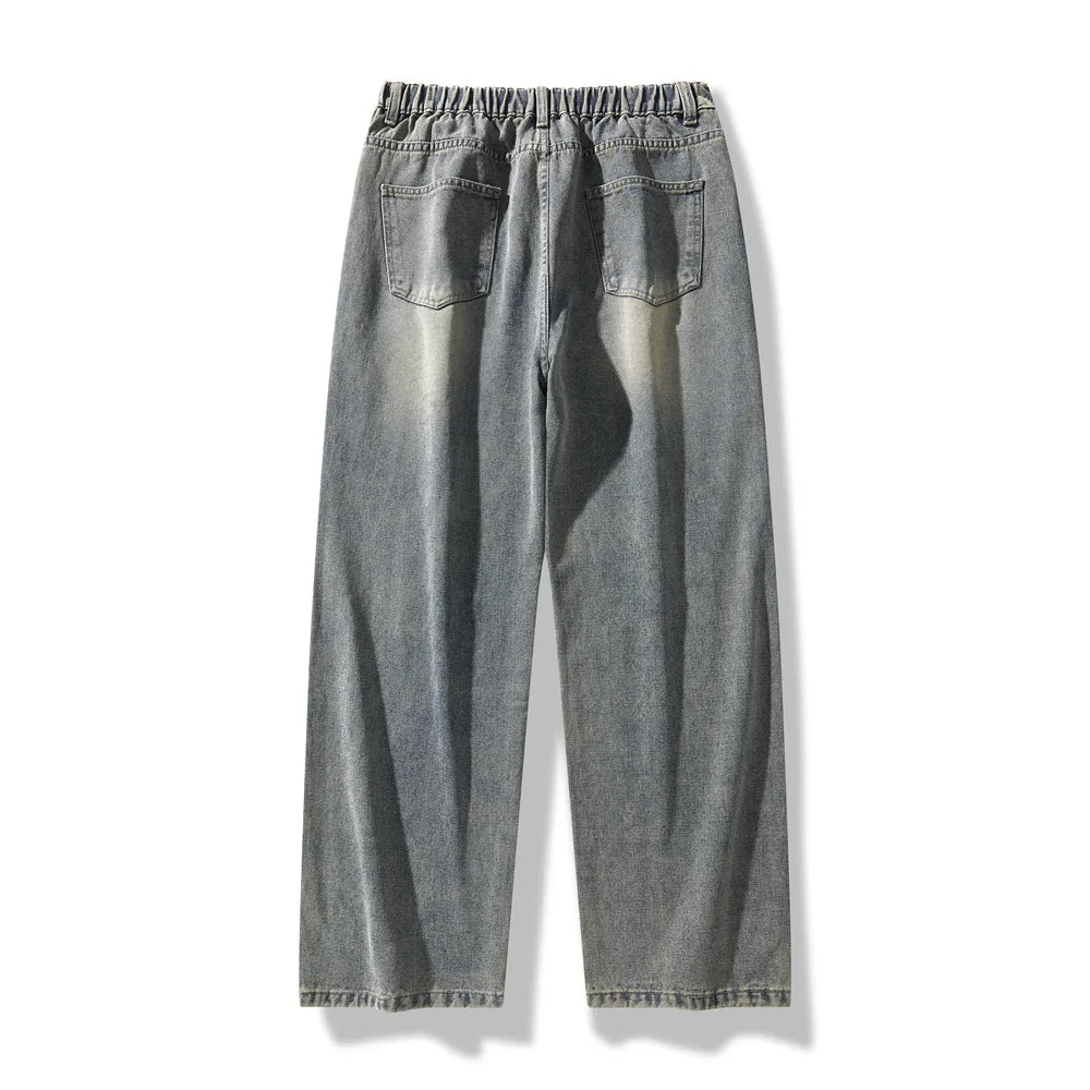 Trendy Men’s High Street Ripped Jeans