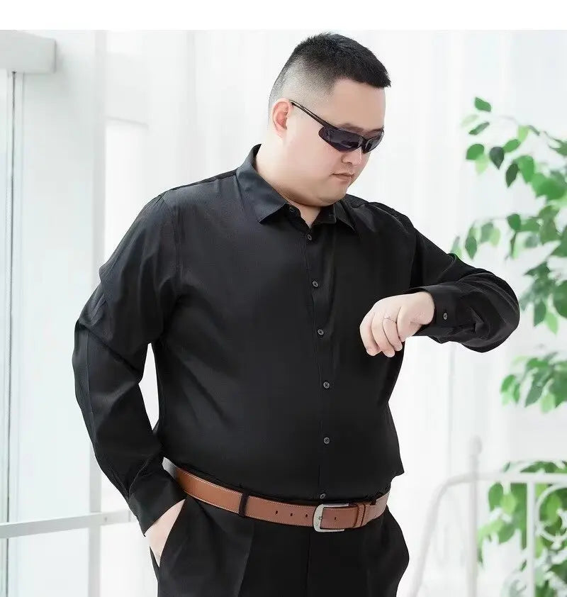 Men’s Long Sleeve Blue Slim Fit Shirt