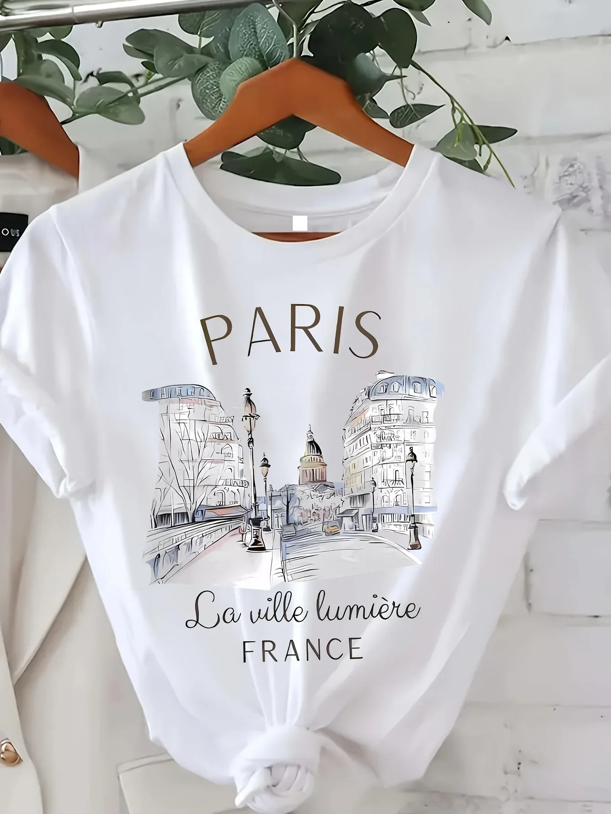 90s Paris Women T Shirt