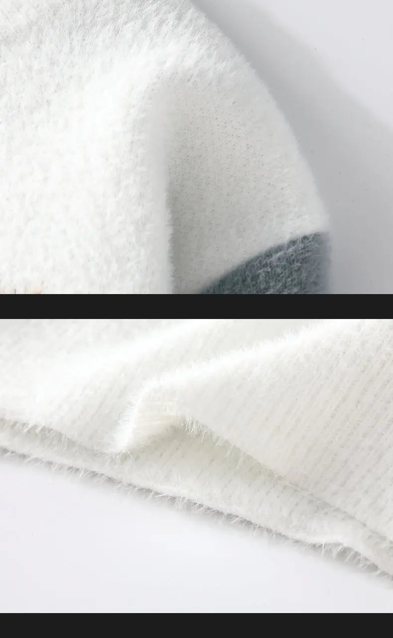 Men’s Wool Winter Sweater 2025 – Warm Knitted Pullover for Cold Weather