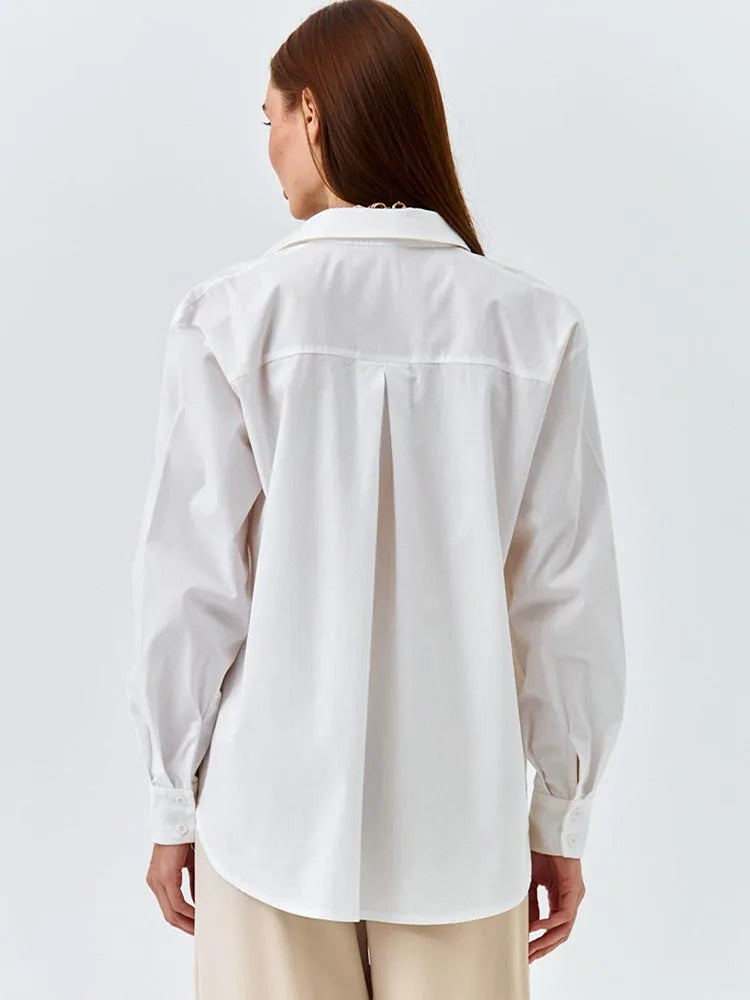 Women’s Oversized Cotton Shirt