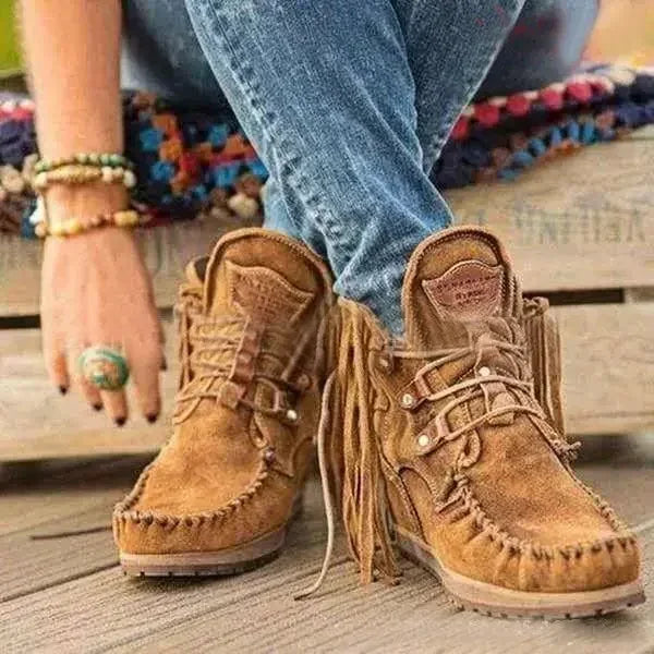 Autumn and Winter New Retro Women Fashion Boots