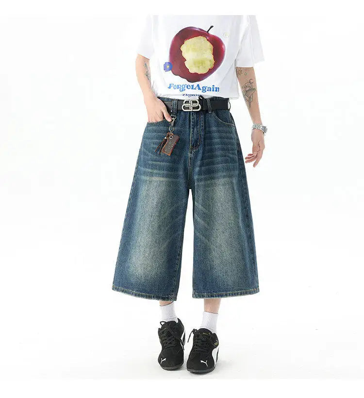 Men’s Trendy High-Waisted Wide