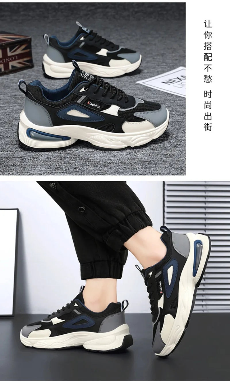 2025 Men’s Trendy Outdoor Wear-Resistant Sneakers