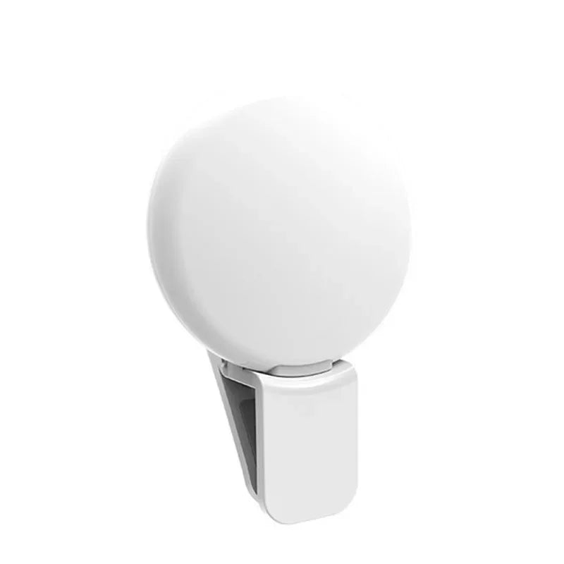 Portable LED Selfie Ring Light – Clip On with 3 Level Dimming