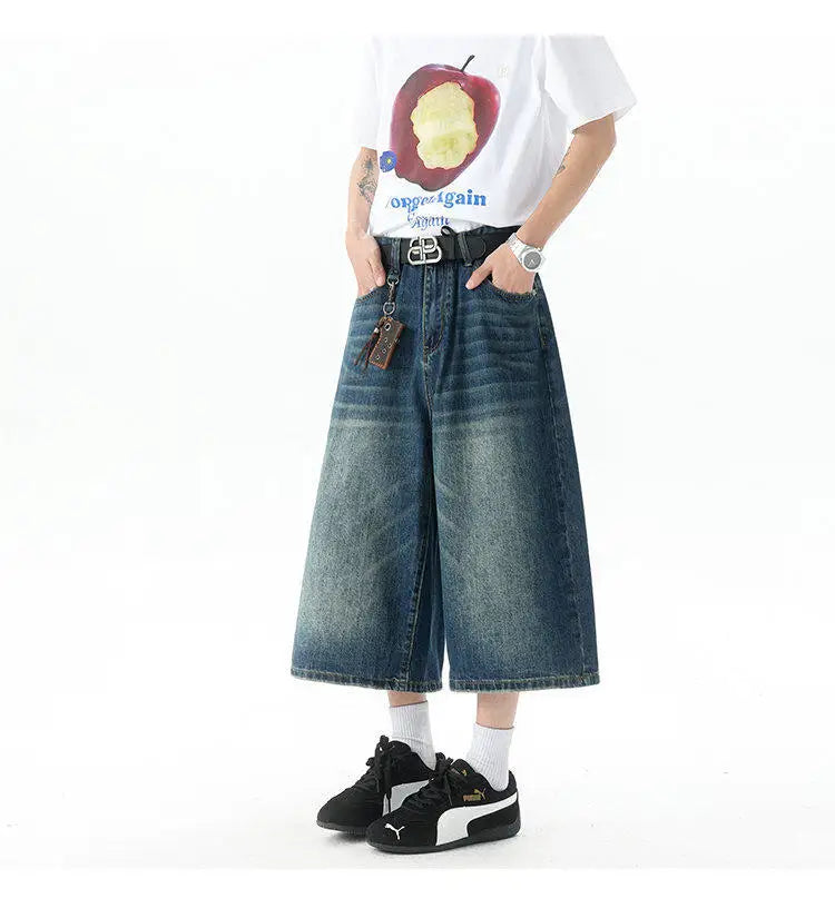 Men’s Trendy High-Waisted Wide
