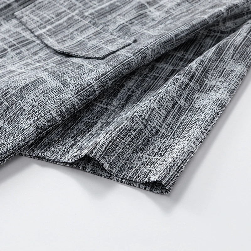 Men’s Oversized Plaid Shirt