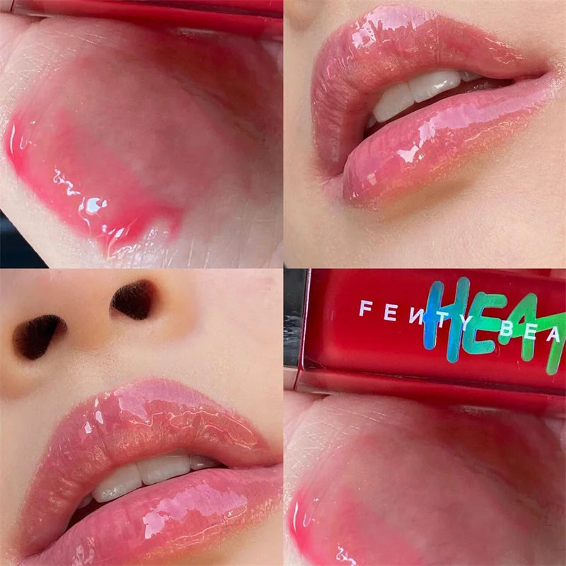Fenty Beauty Glitter Lip Glaze – Moisturizing Shine & Plumping Liquid Lipstick