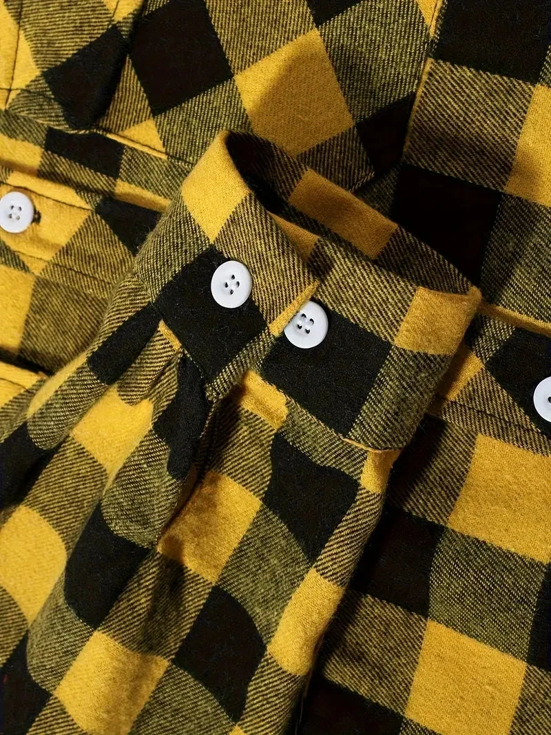 Men’s Classic Plaid Flannel Shirt