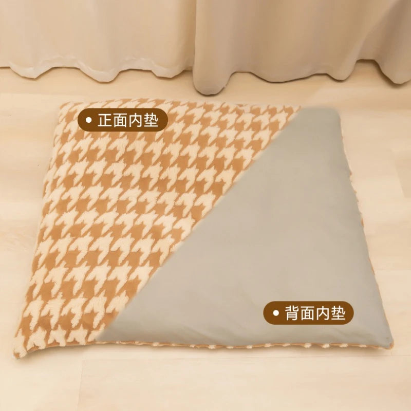 Big Dog Kennel – Warm Winter Dog House with Detachable Washable Mat