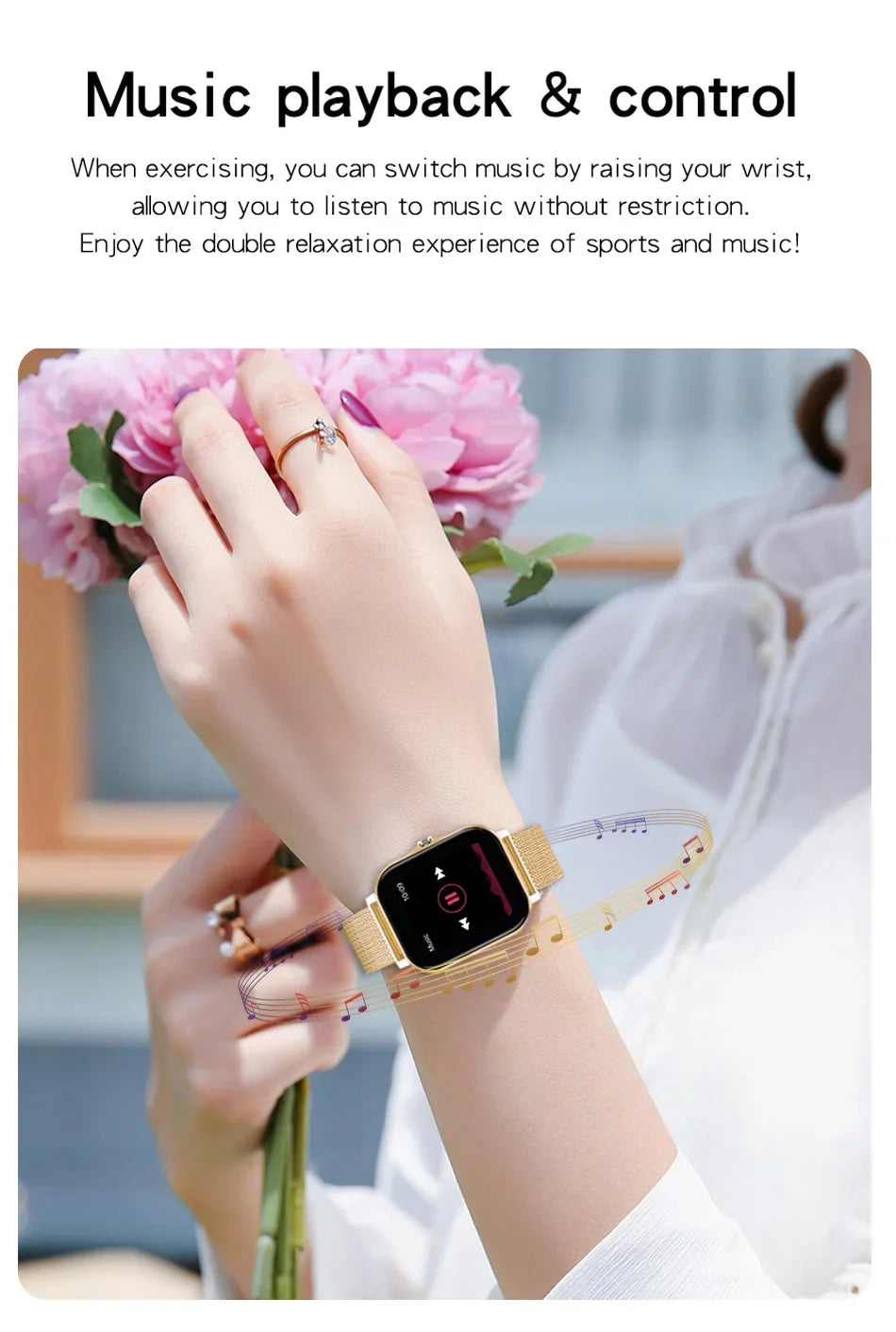1.44" Full Touch Smart Watch for Android Phones