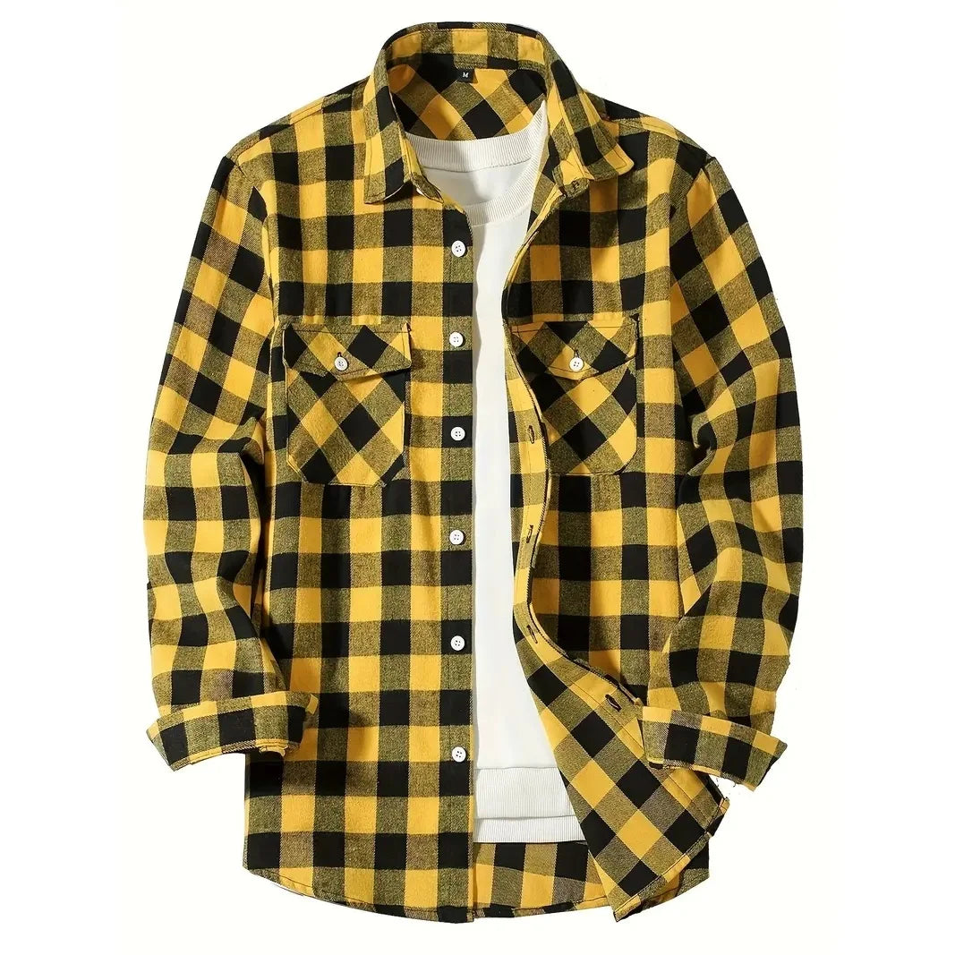 Men’s Classic Plaid Flannel Shirt