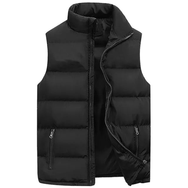 Mens Warm Sleeveless Vest Jacket