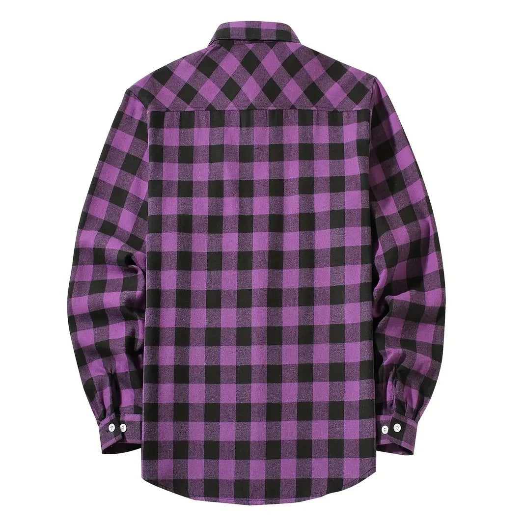 Men’s Classic Plaid Flannel Shirt