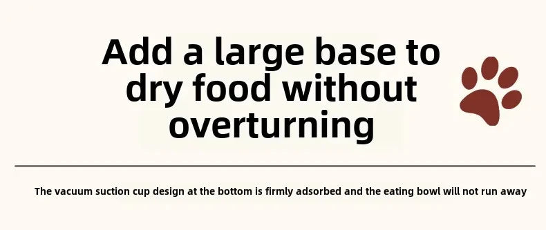 Gamelle pliable à hauteur réglable pour animaux de compagnie – Support surélevé pour nourriture et eau pour chiens et chats